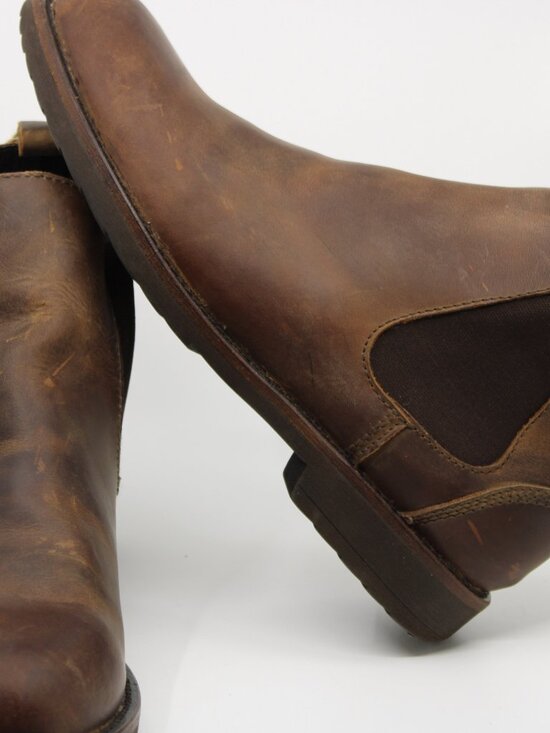 Bed Stu NWT Men Ankle Botts Brown Genuine Distress Leather S 12M Elastic Cushion main image 9